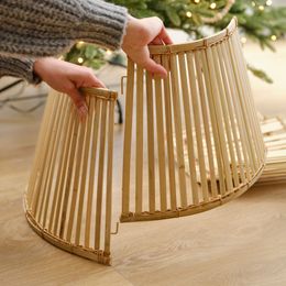 Lysbildefremvisning - Juletreskjørt Bambus