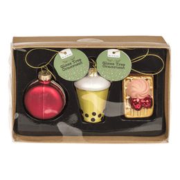 Bildspel - Julgranskulor Bubble Tea Fika