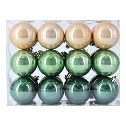 Julgranskulor Grön/Beige Mix