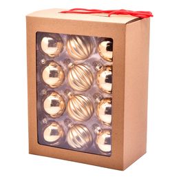 Julgranskulor Guld Mix