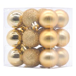 Julgranskulor Runda Guldmix