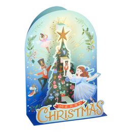 Julekort Pop-Up Juletre