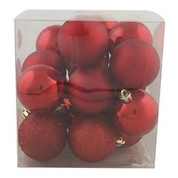 Julekugler Runde Røde