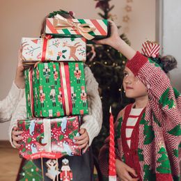 Bildspel - Julpapper Julmotiv