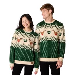 Julren Retro Grön Jultröja