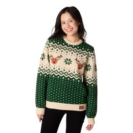 Bildspel - Julren Retro Grön Jultröja