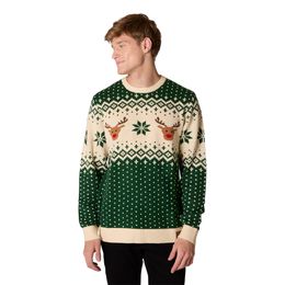 Bildspel - Julren Retro Grön Jultröja