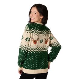 Bildspel - Julren Retro Grön Jultröja