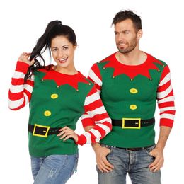 Jultröja Grön Tomtenisse