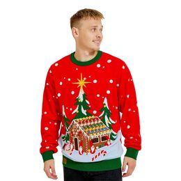 Bildspel - Jultröja Pepparkakshus