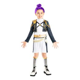 Bildspel - K-pop Demon Hunters™ Rumi Gold Deluxe Barn Maskeraddräkt