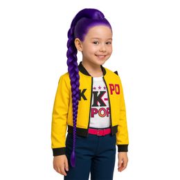 K-Pop Fläta Mystic Barn Peruk