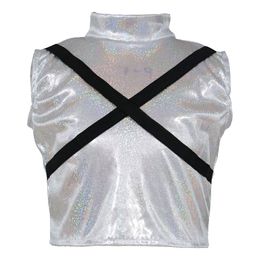 Bildspel - K-Pop Star Silver Leader Barn Maskeraddräkt