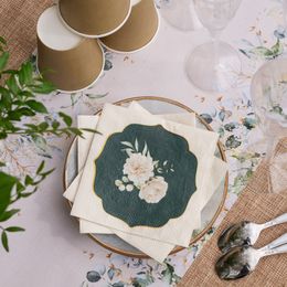 Bildspel - Kaffeservetter Eucalyptus