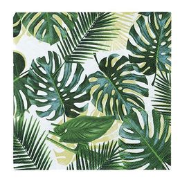 Kaffeservetter Palmblad
