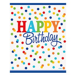 Selskapsposer Polka Dot Happy Birthday