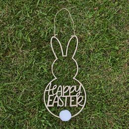 Lysbildefremvisning - Kanin Happy Easter Hængende Dekoration
