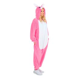 Bildspel - Kanin Rosa Onesie Maskeraddräkt