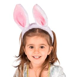 Kaninöron på Diadem Vit för Barn