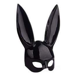 Bildspel - Kaninöron Svart i Plast