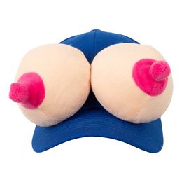 Keps med Bröst Blå