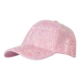 Keps med Stenar Rosa