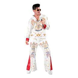 Bildspel - King of Rock Vit Maskeraddräkt