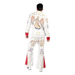 Bildspel - King of Rock Vit Maskeraddräkt