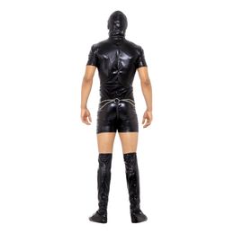 Bildspel - Kinky Svart Maskeraddräkt