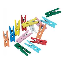 Klädnypor Mini Flerfärgade