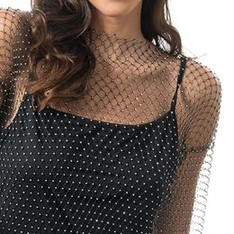 Bildspel - Klänning i Mesh med Stenar