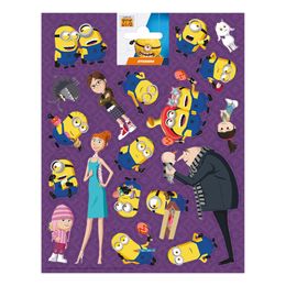 Klistermärken Stora Despicable Me 4