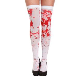 Knästrumpor Blodiga