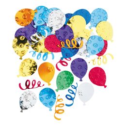 Konfetti Party Ballonger Flerfarget