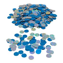 Konfetti Pilkut Sininen/Hopea