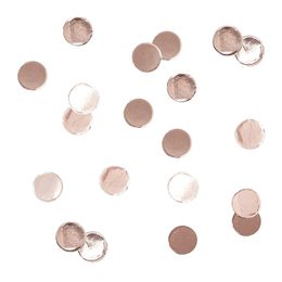 Konfetti Roséguld Runda