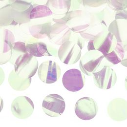 Konfetti Rund Glitrende Metallic