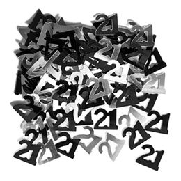 Konfetti Svart/Silver 21