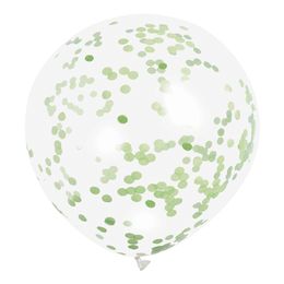 Konfettiballoner Limegrøn