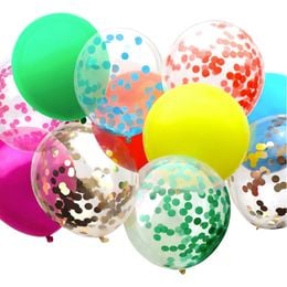 Konfettiballonger Mix Regnbåge