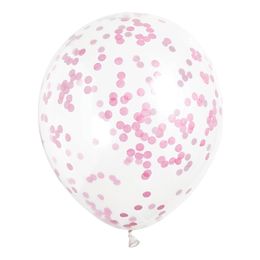 Konfettiballonger Rosa