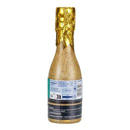 Lysbildefremvisning - Konfettikanon Champagneflaske Gull