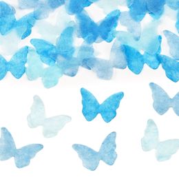 Lysbildefremvisning - Konfettikanon Sommerfugler Blå