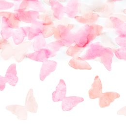 Lysbildefremvisning - Konfettikanon Sommerfugler Rosa