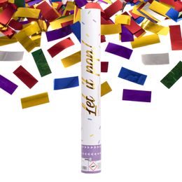 Konfettikanon Flerfärgad