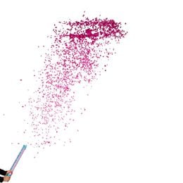 Bildspel - Konfettikanon Gender Reveal