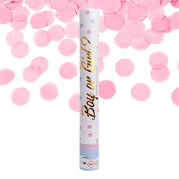 Konfettikanon Gender Reveal Rosa