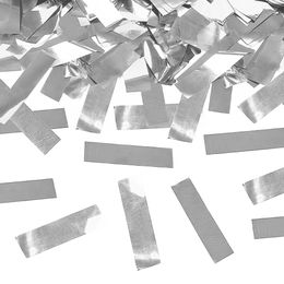 Diaesitys - Konfettitykki Metallinen Hopea