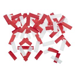 Diaesitys - Konfettitykki Punainen/Valkoinen