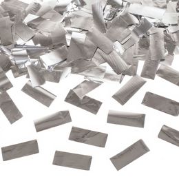 Lysbildefremvisning - Konfettikanon Sølv Metallic